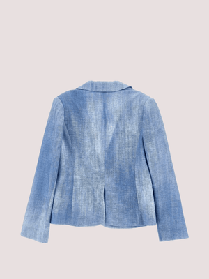 Giacca con logo ricamato Z1G101 7366 /0062 ERMANNO SCERVINO KIDS 