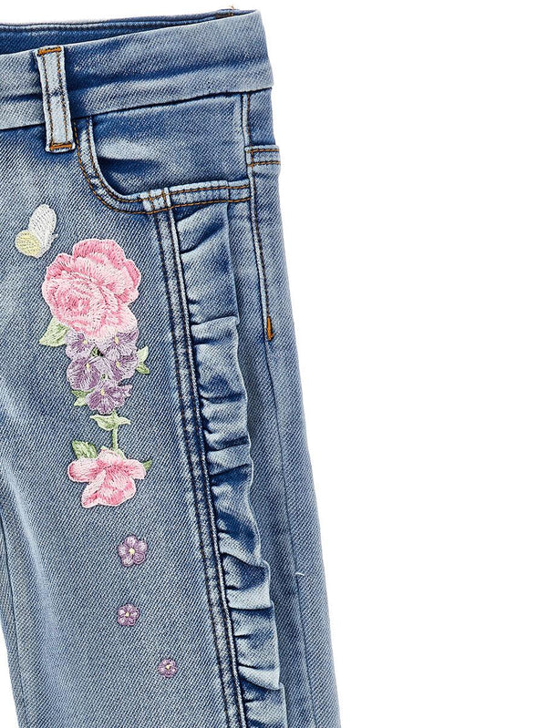 Jeans Floreali 19G404 7015 / MONNALISA 