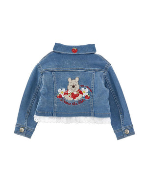 Giubotto Jeans Winnie the Pooh 39G103 7017 /62 MONNALISA 