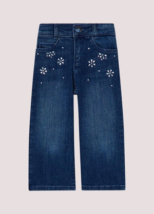 Jeans con ricami gioiello KA6130 D3246 /79069 LIU JO 