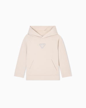 Felpa comfort fit con cappuccio in double jersey EB000835 AF16254 /U8140 EMPORIO ARMANI 