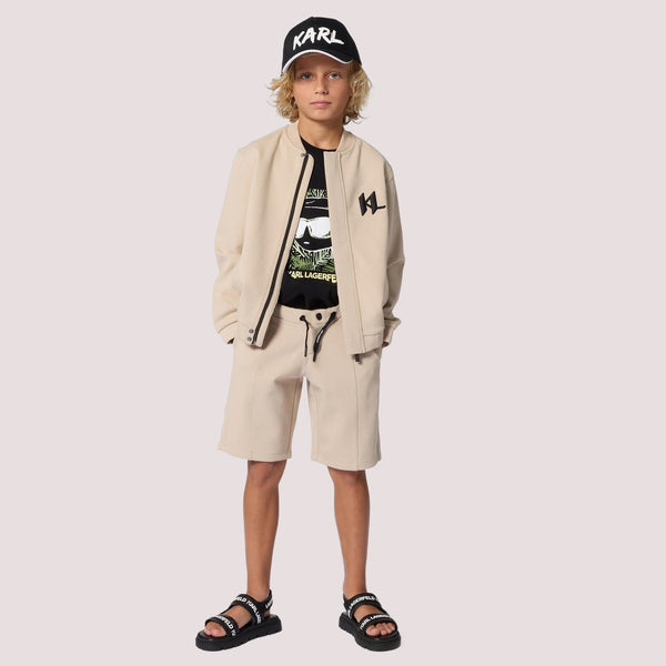 T-shirt con stampa Z31094 /09B KARL LAGERFELD 