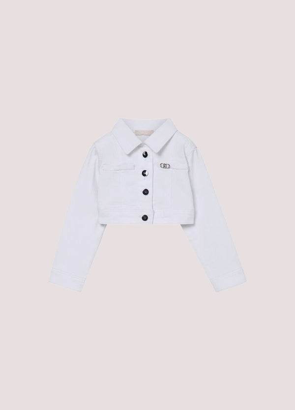 Giubbotto corto con logo KA6077 T3941 /10601 LIU JO 