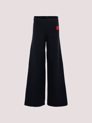 Pantaloni blu per bambina con patch MX0257 MX043 /MX853 MAX&CO 