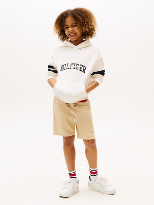 Felpa con cappuccio e mix di loghi KB0KB09742 /YA8 TOMMY HILFIGER 