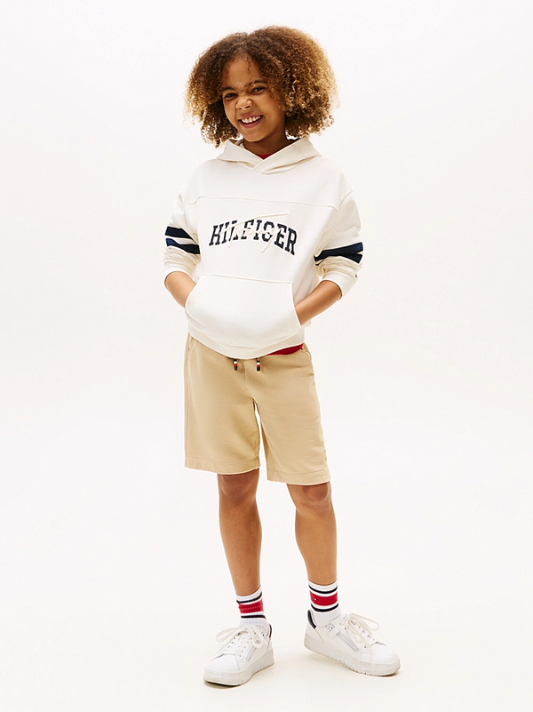 Felpa con cappuccio e mix di loghi KB0KB09742 /YA8 TOMMY HILFIGER 