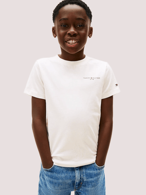 T-shirt con logo Tommy Hilfiger KS0KS00661T /YBH TOMMY HILFIGER 