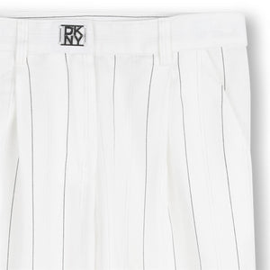 Pantalone largo a righe D62690 /Z40 DKNY 