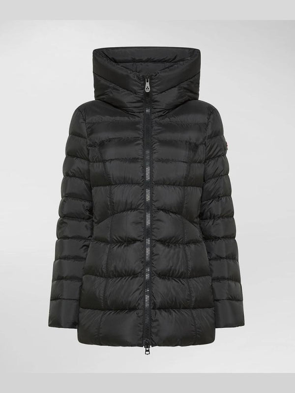 Giubbotto lungo con cappuccio PKK214801181967 /NER PEUTEREY 