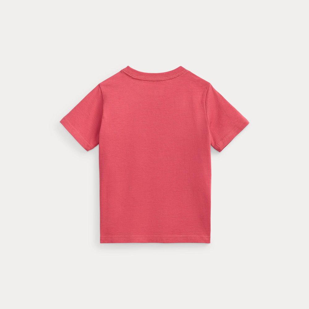T-shirt in jersey di cotone con scollo a girocollo 322832904 /513 POLO RALPH LAUREN 