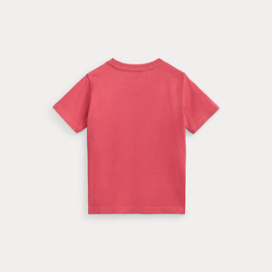 T-shirt in jersey di cotone con scollo a girocollo 322832904 /513 POLO RALPH LAUREN 
