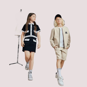 Gonna con tasche laterali Z31115 /09B KARL LAGERFELD 