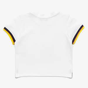 E. Pete contrast pique K71375W /1 KWAY 