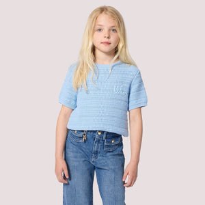 Maglione con logo ricamato C21225 /80J CHLOE 