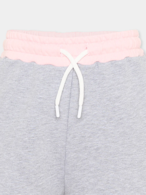 Shorts in felpa con logo stampato S6MSJGSH021 /271/02 MSGM KIDS 