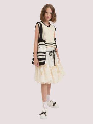 Gilet con fiocchi I9G306 7034 /150 PHILOSOPHY KIDS 