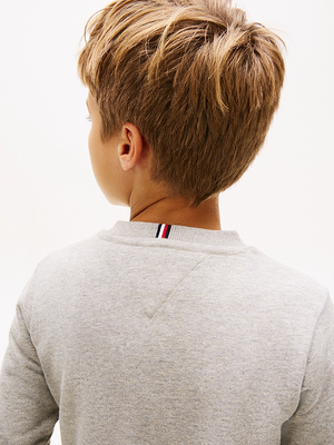 Felpa con stampa logo Tommy Hilfiger KB0KB10337T /A1G TOMMY HILFIGER 