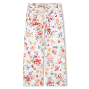 Pantalone con tema floreale C20830 /S95 CHLOE 
