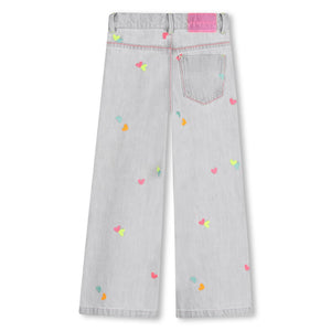 Pantalone in denim U21876 /Z20 BILLIEBLUSH 