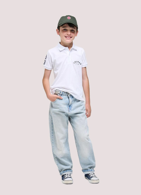 Polo logata in piqué 3518 7XH /1 COLMAR 