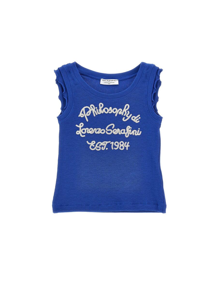 Canotta Ricamata Philosophy I1G614 7212 /54 PHILOSOPHY KIDS 