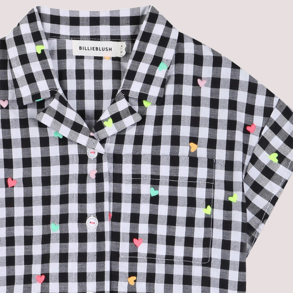 Camicia a quadri U21987 /N50 BILLIEBLUSH 