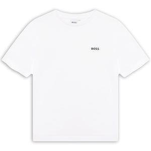 T-shirt con logo stampato J25P23 /10P BOSS 