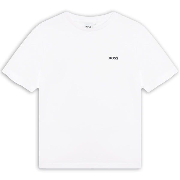 T-shirt con logo stampato J25P23 /10P BOSS 