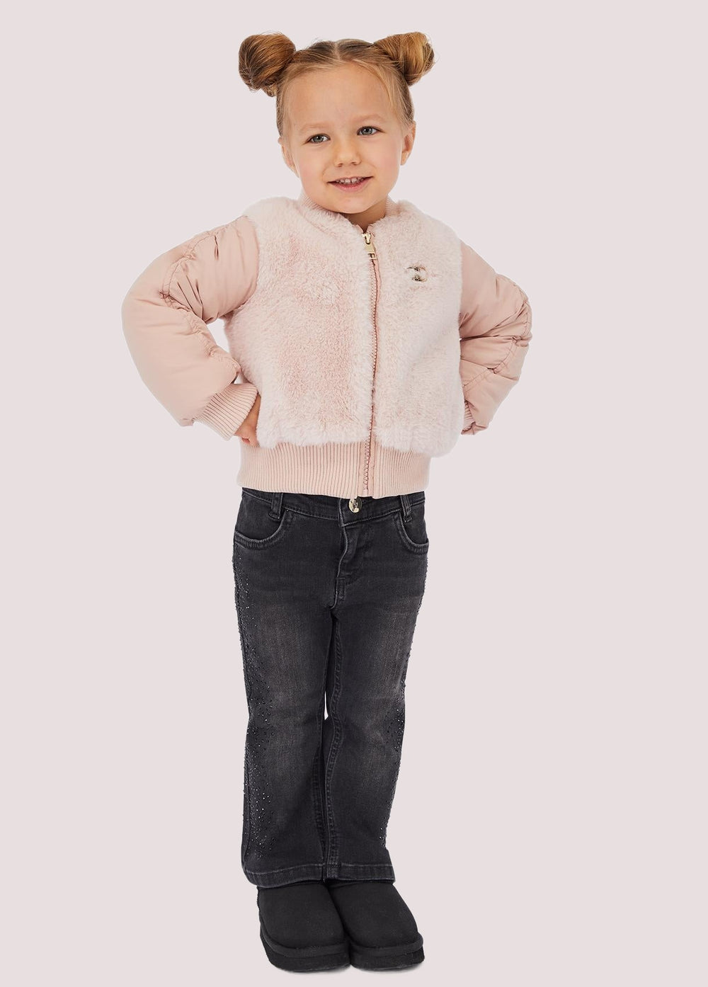 Jeans in cotone con strass KF5035 D5035 /88008 LIU JO 