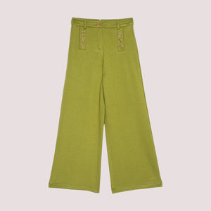 Pantaloni a palazzo con bottoni Oval T 252GJ2113 /12576 TWINSET 