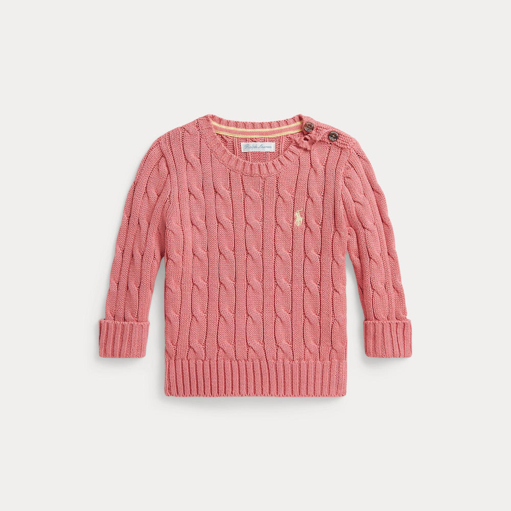 Maglione in cotone a trecce 320702674 /501 POLO RALPH LAUREN 