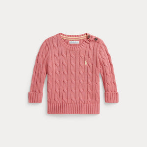 Maglione in cotone a trecce 320702674 /501 POLO RALPH LAUREN 
