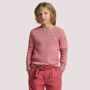 Maglione in cotone a trecce 323702674 /506 POLO RALPH LAUREN 