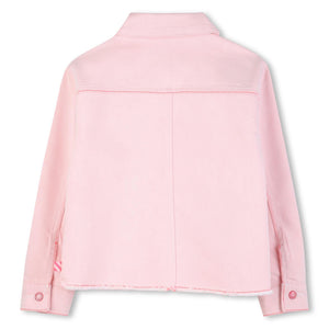 Giacca con tasche in paillettes U22156 /S51 BILLIEBLUSH 