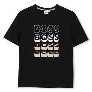 T-shirt logata J52982 /09B BOSS 