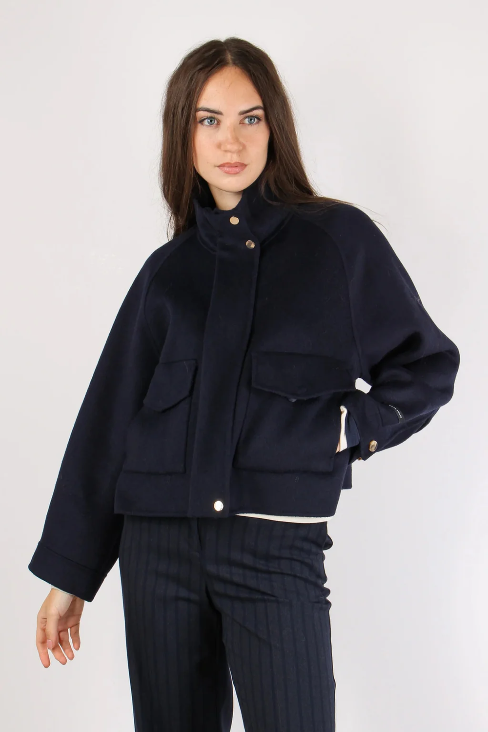 Giubbotto corto 107395 /BLU ANNARITA N 