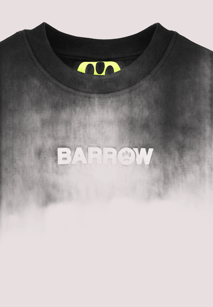 Felpa girocollo con logo F5BKJUSW161 /110 BARROW KIDS 