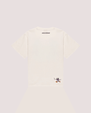 Get out bear over t-shirt SPY1423 /IVORY SPRAYGROUND 