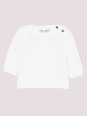 Maglione a trecce CB18071 /13 Tartine et Chocolat 