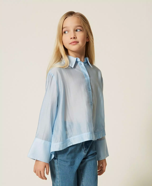 Camicia over in voile 261GJ2111 /4614 TWINSET 