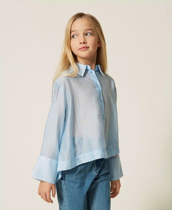 Camicia over in voile 261GJ2111 /4614 TWINSET 