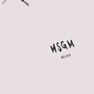 Shorts in felpa con logo stampato S6MSJGSH066 /001 MSGM KIDS 