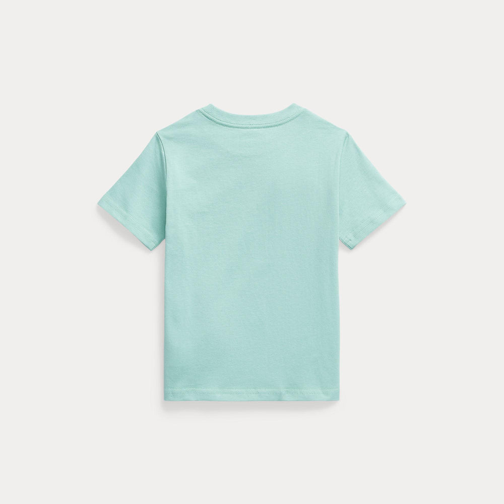 T-shirt in jersey di cotone con scollo a girocollo 322832904 /514 POLO RALPH LAUREN 