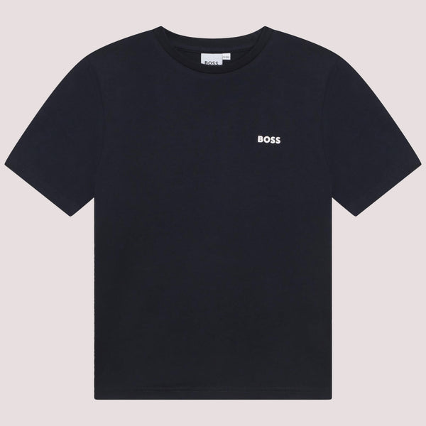 T-shirt con logo stampato J25P23 /849 BOSS 