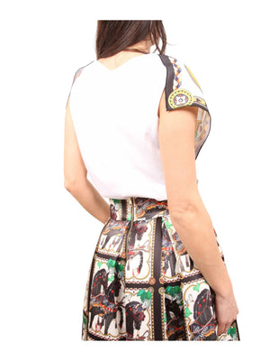 Blusa donna fantasia Sicily Horse 14046 /SICILY HORSE FOULARD 5 PROGRESS 