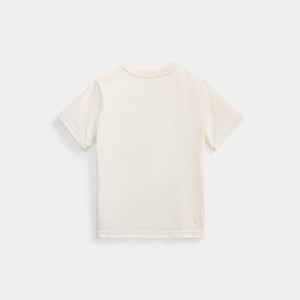 T-shirt in jersey di cotone con l'orso polo 322A12428 /002 POLO RALPH LAUREN 