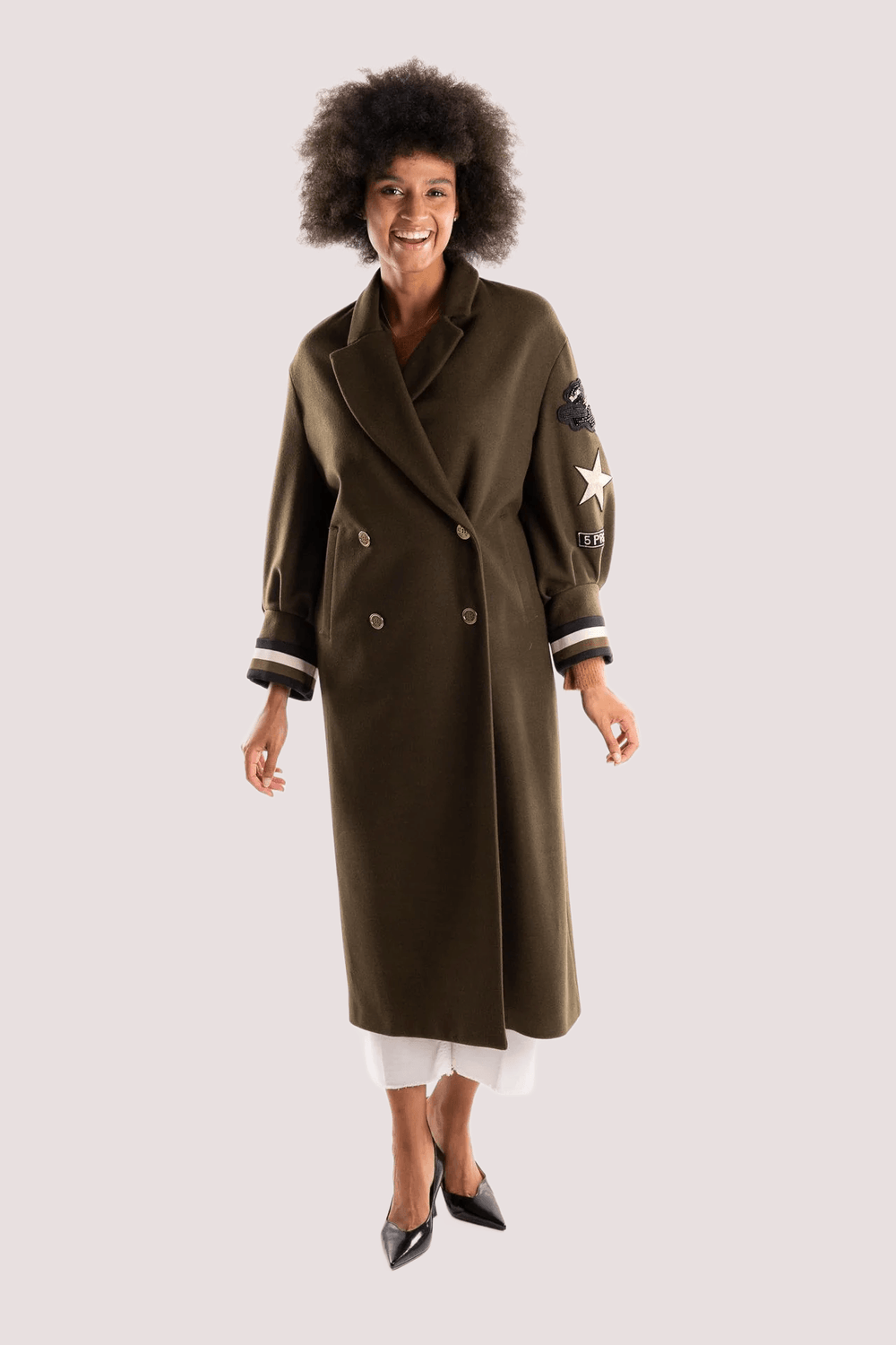 Cappotto forest green 15041 /FOREST GREEN 5 PROGRESS 