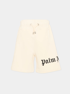Shorts con logo PBCI006S26FLE001 /2 PALM ANGELS 