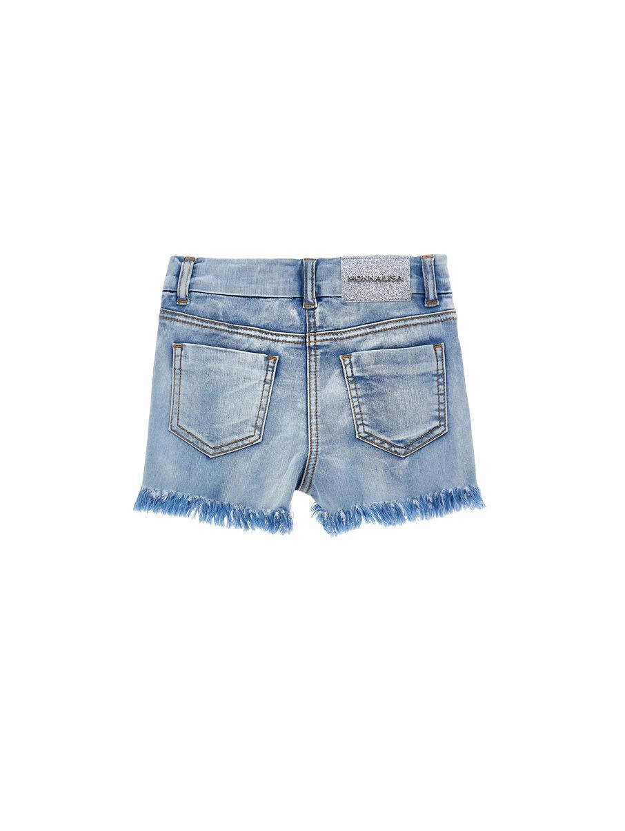 Shorts con Trilli e fiori 19G416 7013 /62 MONNALISA 