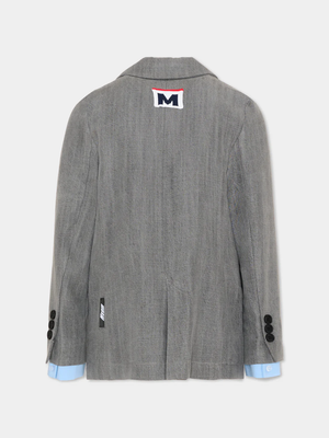 Giacca a due bottoni S6MSJGJK020 /102 MSGM KIDS 